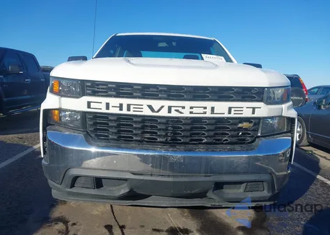 2020 Chevrolet Silverado 1500 2Wd Long Bed Wt from USA, damaged, VIN 3GCNWAEF8LG439521